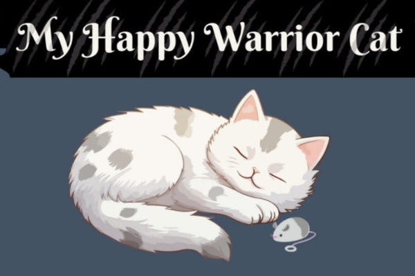 My Happy Warrior Cat logo