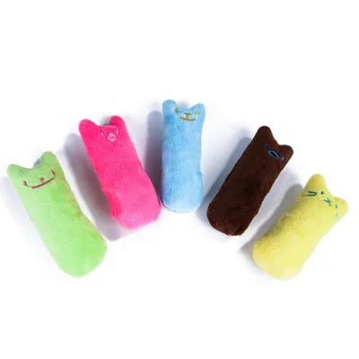 Plush Catnip Toys - Interactive Chew Toy for Cats