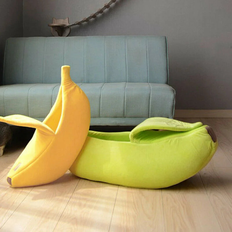 Funny Banana Cat Bed House