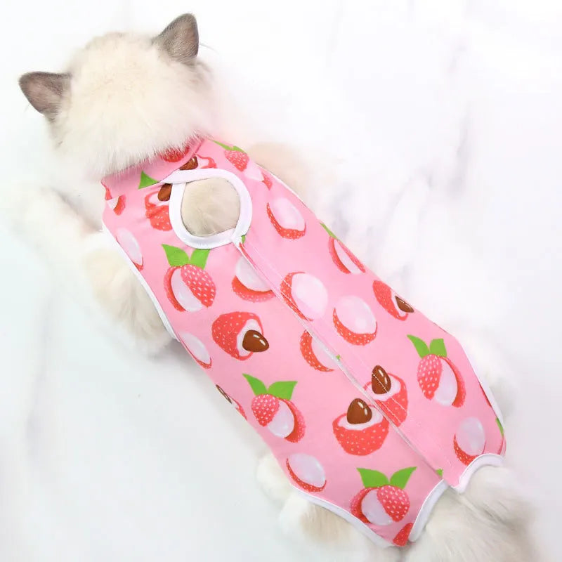 Cat Sterilization Suit - Anti-Lick Recovery Clothing