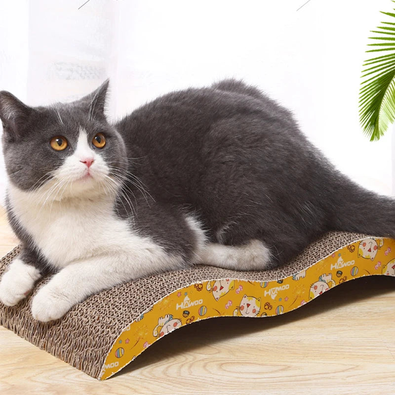 Cat Scratching Cardboard: New Bowl Design for Sharp Claws