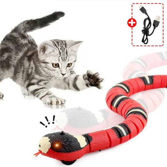 Smart Sensing Electronic Snake Cat Toy