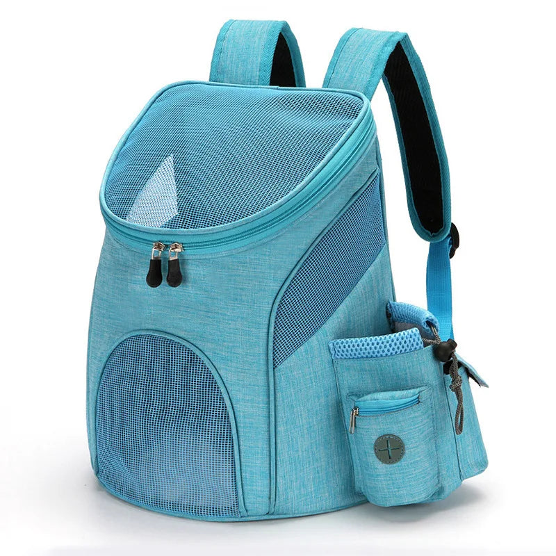 Portable Collapsible Pet Carrier Backpack: Breathable Design