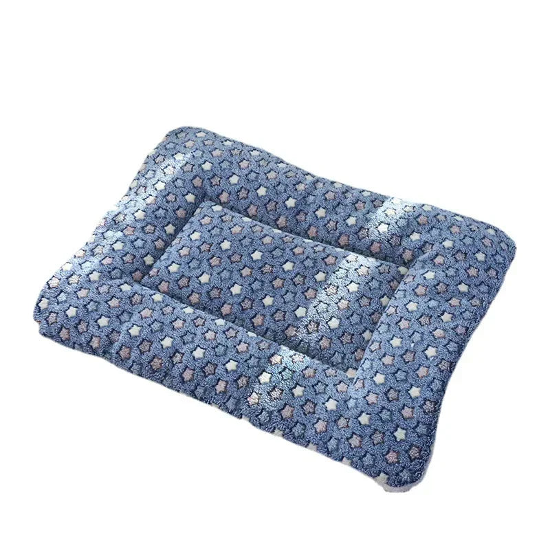Soft Cat Bed Mats - Cozy Short Plush Pet Sleeping Bed Mats for Cats and Small Dogs