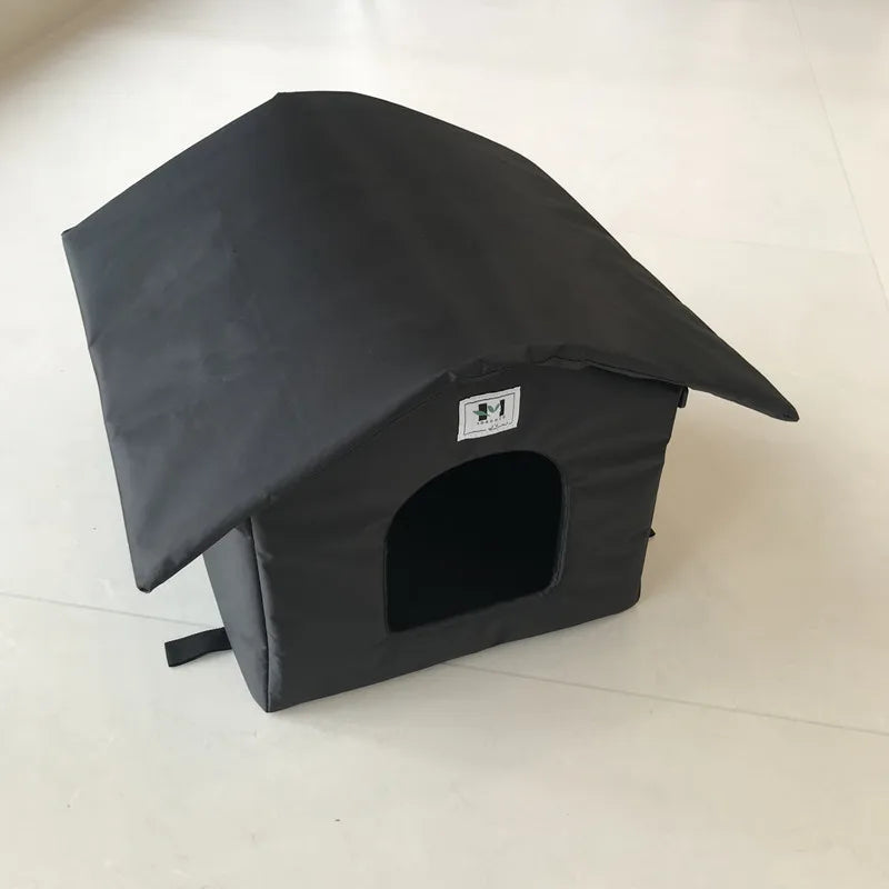 Waterproof Outdoor Pet House – Cozy Tent Cabin for Cats and Small Dogs