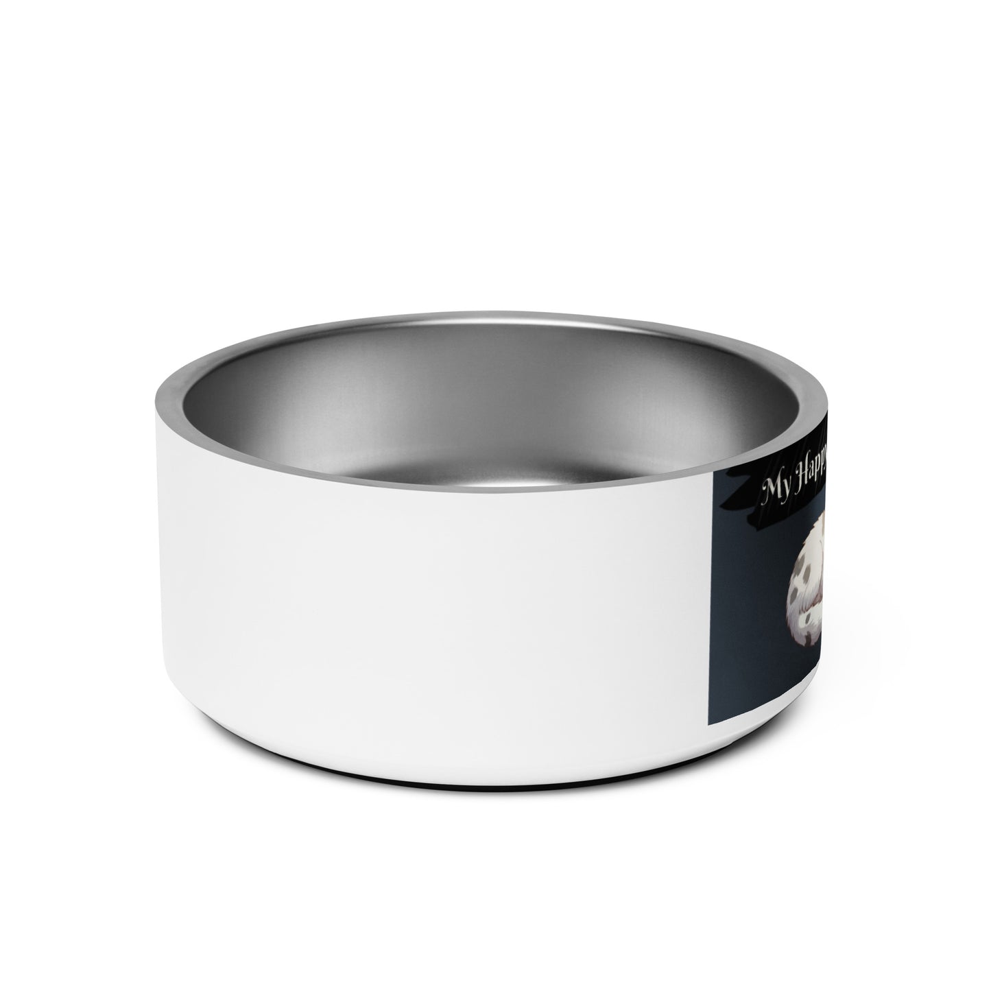 Stainless Steel Double-Wall Pet Bowl